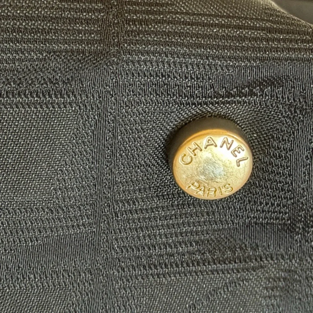 Chanel Cocoon linen handbag